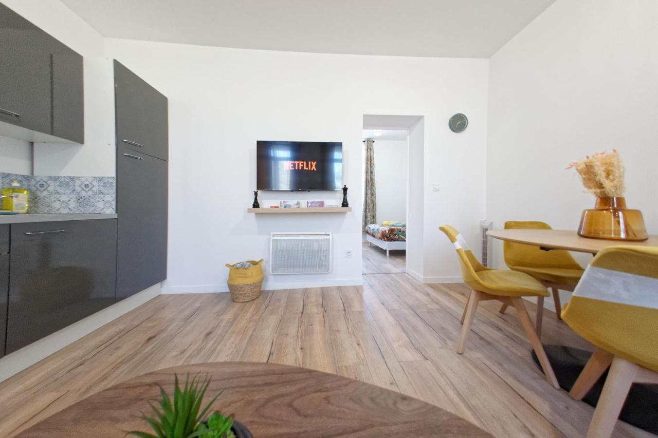 Ferienwohnung Le Cosycatala - 3 Personnes - Bureau & Wifi Perpignan Exterior foto